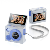Hi-High ミニカメラ FLIPICKS(フリッピクス) GRAY×BLUE HH-2418