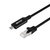 バッファロー USB-C to GigaLANアダプターケーブル(マグネット結束モデル)(2m) ブラック LUAMC-U3CG20BK-イメージ2