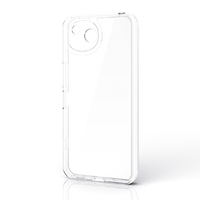 エレコム AQUOS wish6用 ハイブリッドケース 極限 クリア PM-S261HVCKKCR