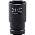 ＫＴＣ（ＴＮ） １２．７ｓｑ．インパクトレンチ用ソケット（セミディープ薄肉）１８ｍｍ BP4M-18T