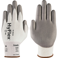 Ａｎｓｅｌｌ 耐切創手袋 ハイフレックス １１－６４４ グレー Ｓサイズ EN388：2016規格：耐摩耗レベル4耐切創レベル3耐引裂レベル4耐突刺レベル2EN ISO耐切創レベルB 11-644-7