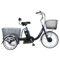 PELTECH 電動アシスト三輪車 前輪20型/後輪16型 ネイビー TDR-163L-NYB-8AH