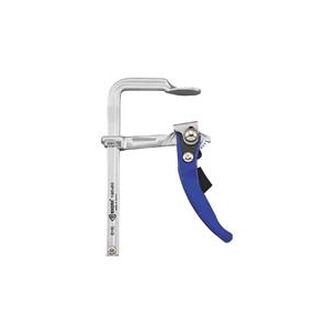 トラスコ中山 TRUSCO　エホマクランプ　ラチェット　最大口開160mmX深さ80mm G-16L-イメージ1