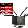 バッファロー 無線ルーター グラファイトブラック WXR18000BE10P