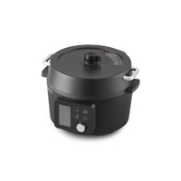 アイリスオーヤマ 電気圧力鍋 4L ブラック KPC-MB4-B