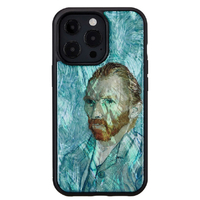 ikins iPhone 13 Pro用天然貝ケース 名画シリーズ 自画像 I21064I13P