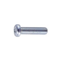 トラスコ中山 TRUSCO　ナベ頭小ネジ　ユニクロ　サイズM6X12　100本入 B01-0612