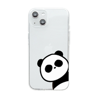 Dparks iPhone 14用ソフトクリアケース パンダ DS24120I14