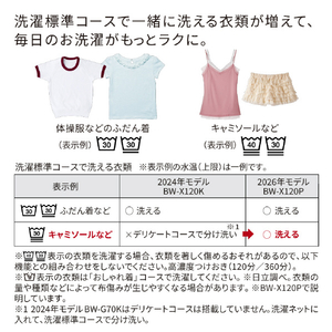 日立 10．0kgインバーター全自動洗濯機 e angle select ビートウォッシュ ホワイト BW-V100PE6 W-イメージ5