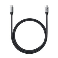 Satechi Satechi社製 USB4 V2 Pro ケーブル ブラック PST-YU4120K