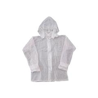 トラスコ中山 TRUSCO　レインスーツ　LLサイズ　クリア TRW90LL