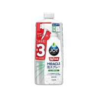 Ｐ＆Ｇ W除菌ジョイ ミラクル泡スプレー 緑茶 詰替 3回分 FCB7193