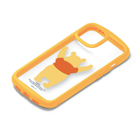 PGA iPhone 13 mini用ガラスタフケース くまのプーさん PG-DGT21J04POO