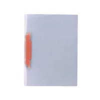 リヒトラブ ルーパーファイル A4タテ 2穴 100枚収容 赤 5冊 1パック（5冊） F844648-F3006-5P
