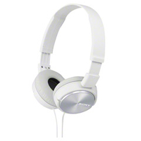 SONY 密閉ヘッドバンド型ヘッドホン ホワイト MDR-ZX310 W
