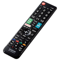 エレコム パナソニック用かんたんTVリモコン ブラック ERC-TV02XBK-PA