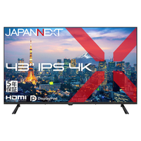 JAPANNEXT 43インチ 液晶ディスプレイ ブラック JN-IPS43U-H5