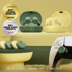 SteelSeries 【ノベルティ付き】Vtuber限定ギフト付き第1弾 Arctis GameBuds Matcha 61710CP1-イメージ3