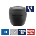 三菱 IH5．5合 本炭釜 紬 炭漆黒 NJ-BW10J-B