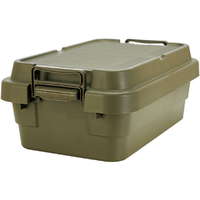 トラスコ トランクカーゴ　フラット天板仕様　浅型　３０Ｌ　ОＤ色 ODCFL-50