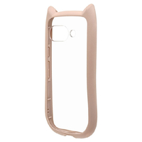 ラスタバナナ Google Pixel 9a用MIMI 猫耳ハイブリッドケース TPU×PC スモーキーピンク 8611P9AHPSPK