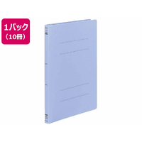 コクヨ フラットファイルPP A4タテ とじ厚15mm 青 10冊 1パック(10冊) F810130-ﾌ-H10B