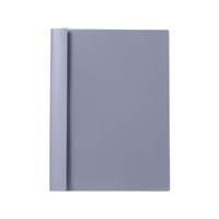 プラス P.P.レポートファイル A4タテ 2穴 120枚収容 ブルー 10冊 1箱(10冊) F885726-82004FL101RT