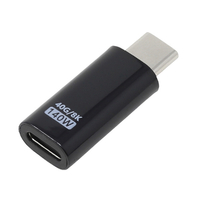 アイネックス USB Type-C電源チェッカー ブラック KM-09
