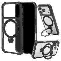 ラスタバナナ iPhone18 Pro/17Pro用 ZEROSAFE CRYSTAL クリアブラック 9615IP6BZSCBK