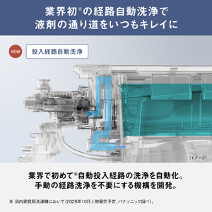 パナソニック 【左開き】ドラム式洗濯乾燥機 マットホワイト NA-LX129FL-W-イメージ11