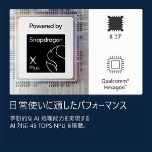 マイクロソフト Surface Laptop 13 インチ Snapdragon X Plus/12GB/256GB プラチナ EP2-82093-イメージ12