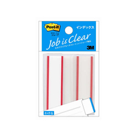 3M ポスト・イット フィルム インデックス 記入用 44×50mm レッド 1冊 F806084-6821