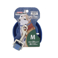 ドギーマン Doggy’s Tailor ドッグリード M デニムスタイル ブルー FCJ064K