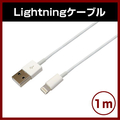 タイムリー Lightning USBケーブル 1．0m ホワイト UC-LN100W