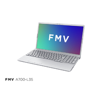 富士通 ノートパソコン FMV A700-L3S 15．6型フルHD/ Ryzen7/Radeonグラフィックス/メモリ8GB/約256GB SSD/DVD/WiFi 6E ファインシルバー K0AYJR03JF