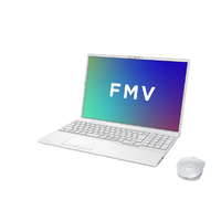 富士通 ノートパソコン FMV A77-L3W 16型WUXGA/Ryzen AI 7/ Radeon840M/メモリ16GB/約512GB SSD/DVD/WiFi 7 シルキーホワイト K0AXJR02JF