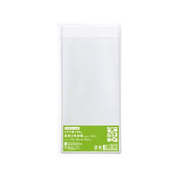 伊藤忠 OPP袋 フタ付(シール付)長3 100枚 F044233-OBT-5