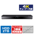 シャープ 2TB HDD/4Kチューナー内蔵ブルーレイレコーダー AQUOS ブルーレイ 4B-C20GT3