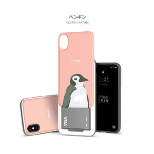 Design Skin iPhone XS/X用ケース SLIDER GRAPHIC キティキャット DSK14683I58-イメージ12