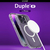 araree iPhone 14 Plus用MagSafe対応クリアケース DUPLE クリア AR24696I14M-イメージ2