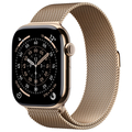 Apple Apple Watch Series 11 ゴールドチタニウムケースとゴールドミラネーゼループ - M/L MFD84J/A