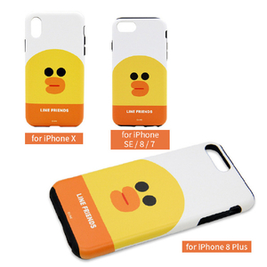 LINE FRIENDS iPhone 8 Plus/7 Plus用ケース フェイス サリー KCL-DSF003-イメージ2