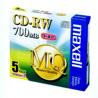 マクセル CD-R CDRW80MQ.S1P5S