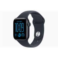 Apple Apple Watch SE 3(GPS + Cellularモデル)- 40mm ミッドナイトアルミニウムケースとネイビーブルースポーツバンド - M/L MJLJ4J/A