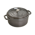 Staub ピコ・ココット ラウンド 18cm Staub グレー 40509-484-0ﾗｳﾝﾄﾞ18CMｸﾞﾚ-