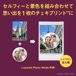富士フイルム instax mini Liplay+ BEIGE サンドベージュ INSLIPLAYPLUSBEIGEVN-イメージ12