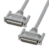 サンワサプライ RS-232Cケーブル(25pin/モデム・TA・切替器・3m) KRS-001K2