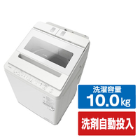 日立 全自動洗濯機 ビートウォッシュ ホワイト BW-X100P W