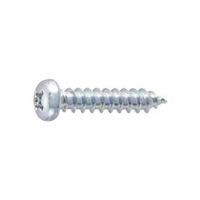 トラスコ中山 TRUSCO　ナベ頭タッピングねじ　三価白　M6X10　34本入 B707-0610
