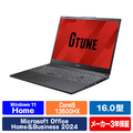 マウスコンピューター 16型ゲーミングノートパソコン e angle select G TUNE ブラック EDP6I5G6016S5HB